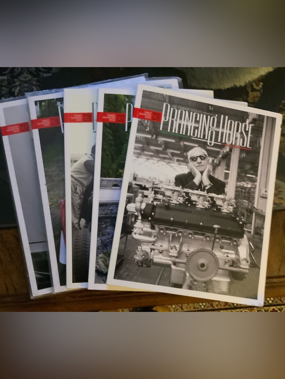 Ferrari Prancing Horse Coffee Table Book Set